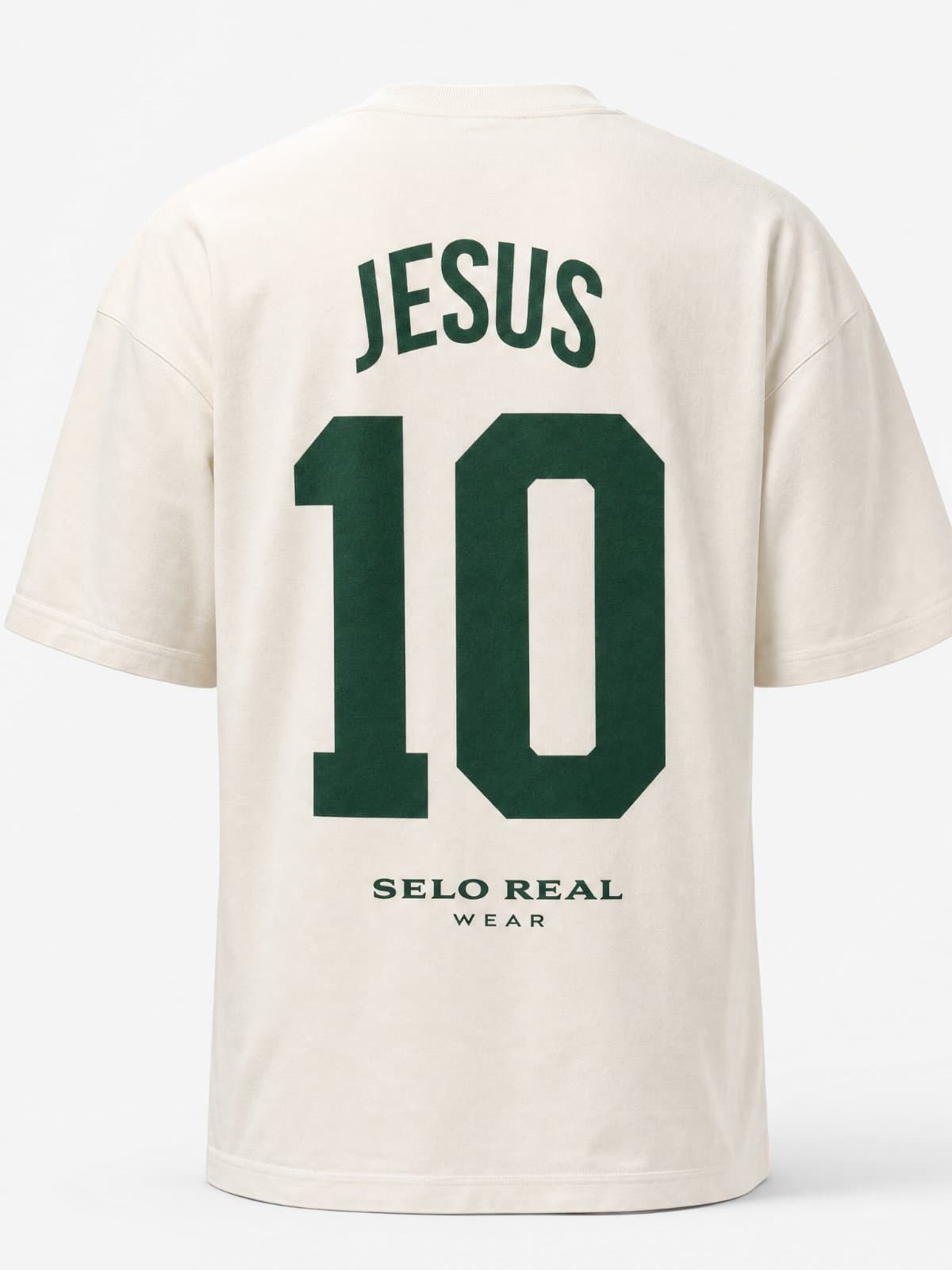 Camiseta do Brasil Cristã Jesus Branca - foto 2