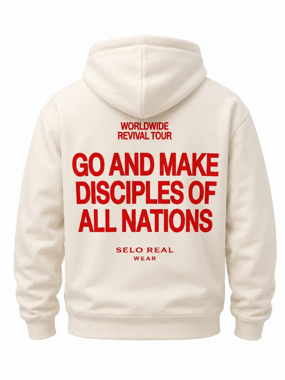 Moletom DISCIPLES Branco